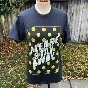 Rue21 Black and Yellow Graphic Tee